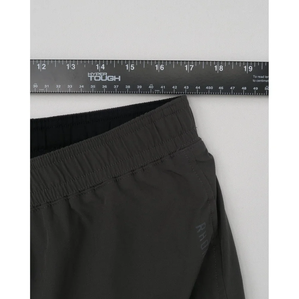 Rhone Mens Athletic‎ Training Shorts XL Dark Gray Charcoal Gym Workout Running